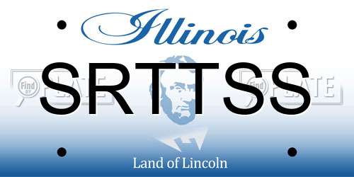 SRTTSS Illinois License Plate