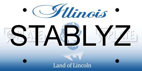 STABLYZ Illinois License Plate