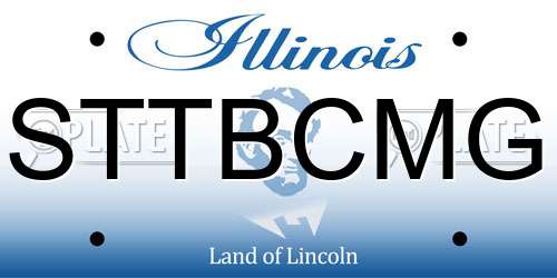 STTBCMG Illinois License Plate