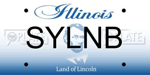 SYLNB Illinois License Plate