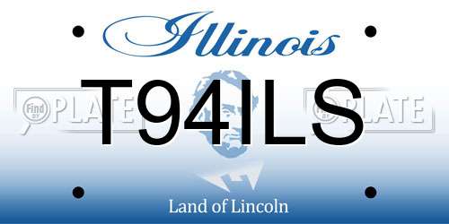 T94ILS Illinois License Plate