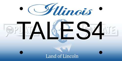 TALES4 Illinois License Plate