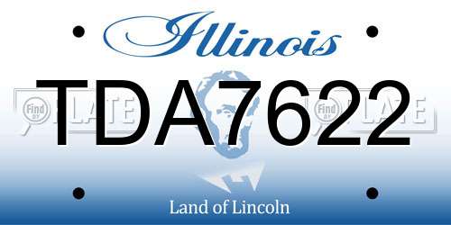 TDA7622 Illinois License Plate