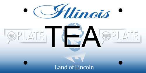 TEA Illinois License Plate