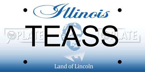TEASS Illinois License Plate
