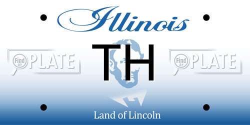TH Illinois License Plate