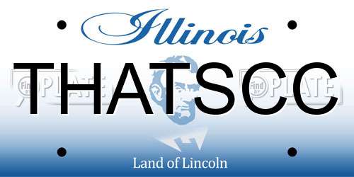 THATSCC Illinois License Plate