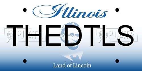 THEDTLS Illinois License Plate