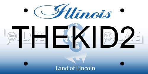 THEKID2 Illinois License Plate