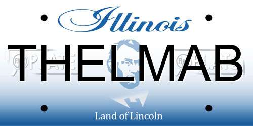 THELMAB Illinois License Plate