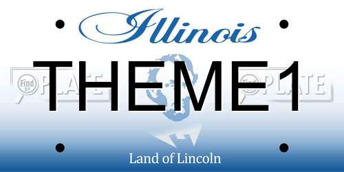 THEME1 Illinois License Plate
