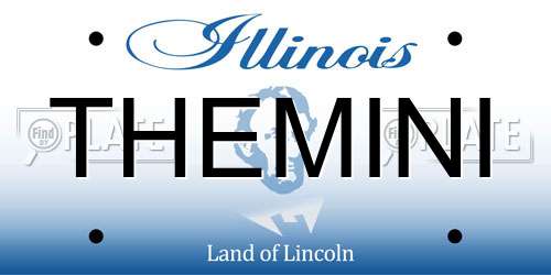 THEMINI Illinois License Plate