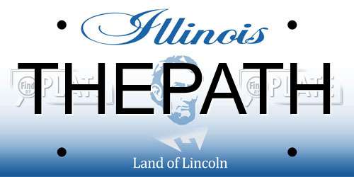 THEPATH Illinois License Plate