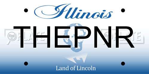 THEPNR Illinois License Plate