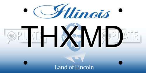 THXMD Illinois License Plate