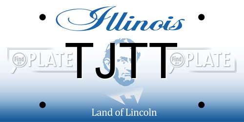 TJTT Illinois License Plate