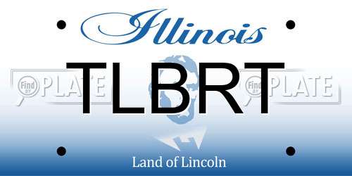 TLBRT Illinois License Plate