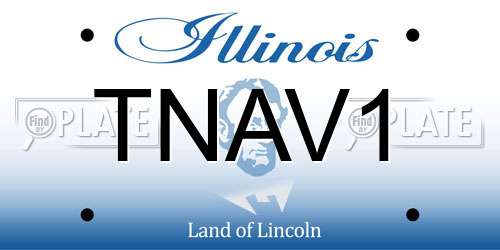 TNAV1 Illinois License Plate