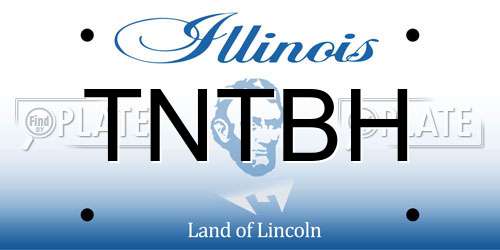TNTBH Illinois License Plate