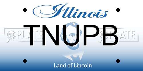 TNUPB Illinois License Plate
