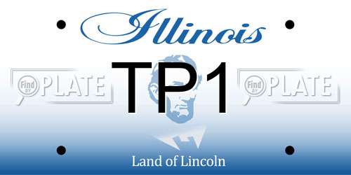 TP1 Illinois License Plate