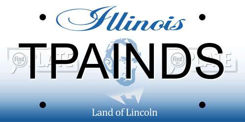 TPAINDS Illinois License Plate