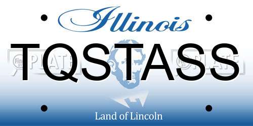 TQSTASS Illinois License Plate