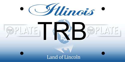 TRB Illinois License Plate