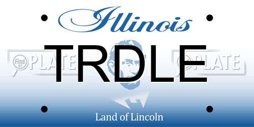TRDLE Illinois License Plate