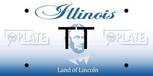 TT Illinois License Plate