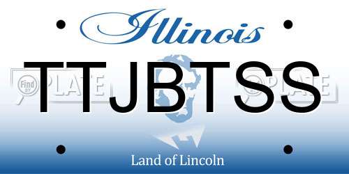 TTJBTSS Illinois License Plate