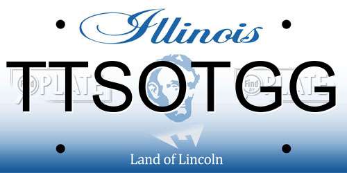 TTSOTGG Illinois License Plate