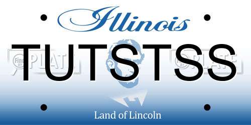 TUTSTSS Illinois License Plate