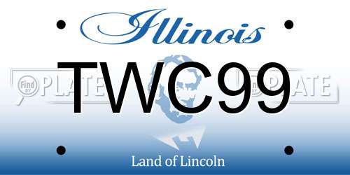 TWC99 Illinois License Plate