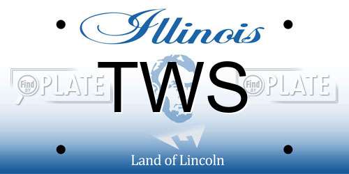 TWS Illinois License Plate