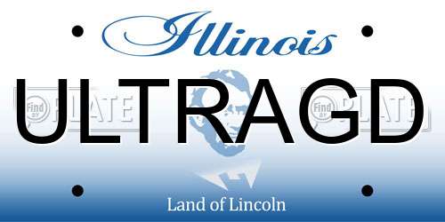 ULTRAGD Illinois License Plate