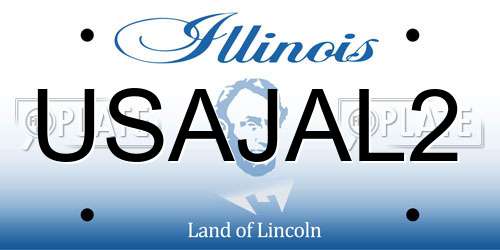 USAJAL2 Illinois License Plate