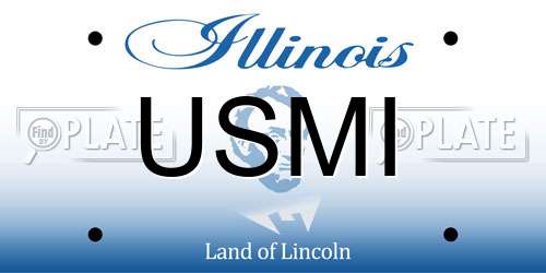 USMI Illinois License Plate