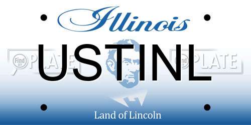 USTINL Illinois License Plate