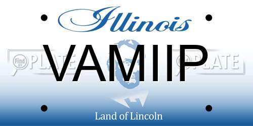 VAMIIP Illinois License Plate