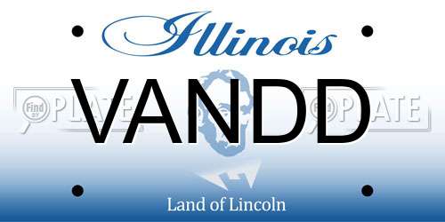 VANDD Illinois License Plate