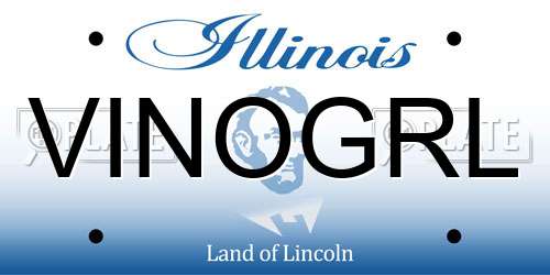 VINOGRL Illinois License Plate
