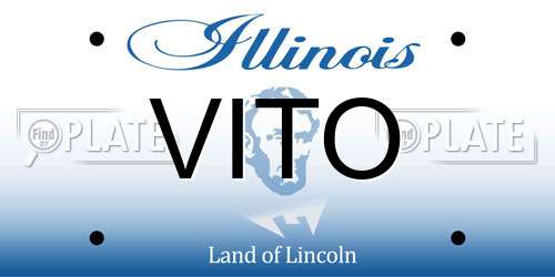 VITO Illinois License Plate