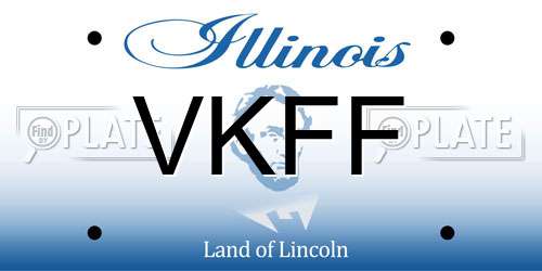 VKFF Illinois License Plate
