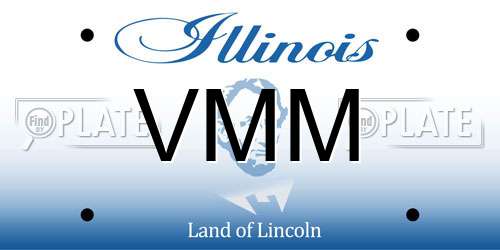 VMM Illinois License Plate