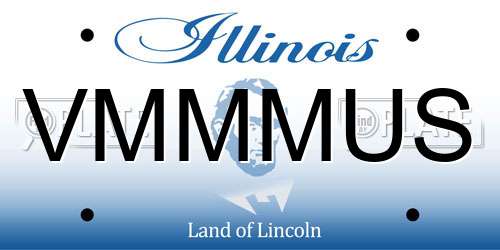 VMMMUS Illinois License Plate