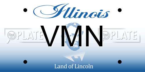 VMN Illinois License Plate