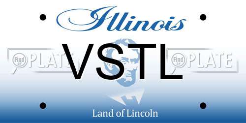 VSTL Illinois License Plate