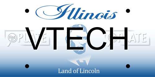 VTECH Illinois License Plate