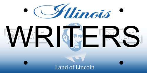 WRITERS Illinois License Plate